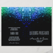 Elegant pauw kleurenlicht voor bruiloft (Voorkant)