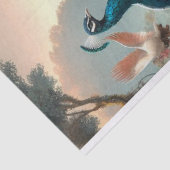 Elegant Pauwbloem Decoupage Tissuepapier (Detail)