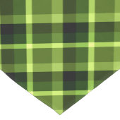 Elegant Pea Green Play Pattern Small Table Runner Korte Tafelloper (Hoek)