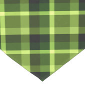 Elegant Pea Green Play Print Medium Table Runner Medium Tafelloper (Hoek)