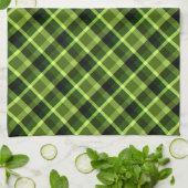 Elegant Pea Green Pset Pattern Kitchen Towel Theedoek (Gevouwen)