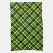 Elegant Pea Green Pset Pattern Kitchen Towel Theedoek (Verticaal)
