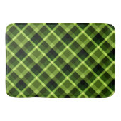 Elegant Pea Green Pset Pattern Large Bath Mat (Voorkant)
