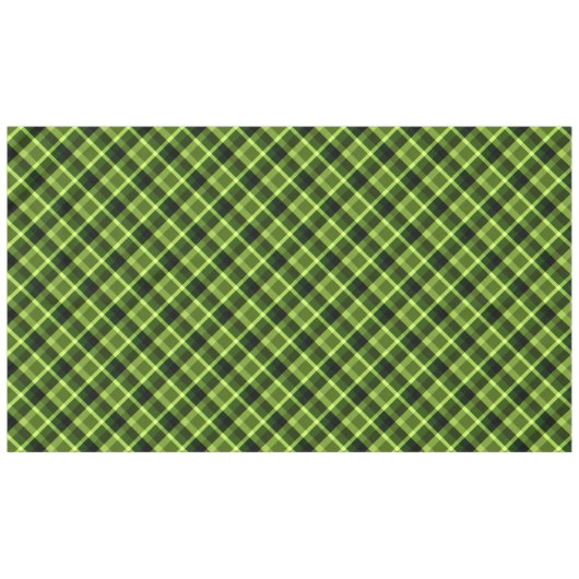 Elegant Pea Green Pset Pattern Large Tablecloth Tafelkleed (Voorkant (Horizontaal))