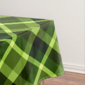 Elegant Pea Green Pset Pattern Large Tablecloth Tafelkleed (Voorbeeld)