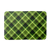 Elegant Pea Green Pset Pattern Medium Bath Mat (Voorkant)