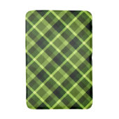 Elegant Pea Green Pset Pattern Medium Bath Mat (Voorkant Verticaal)