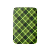Elegant Pea Green Pset Pattern Small Bath Mat (Voorkant Verticaal)
