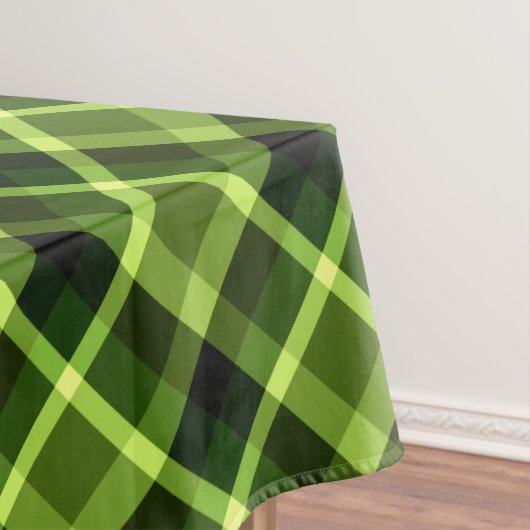 Elegant Pea Green Pset Pattern Small Tablecloth Tafelkleed (Voorbeeld)