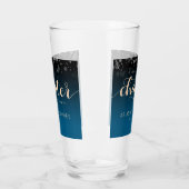 Elegant Peach Oceanic Blue Wedding a New Chapter Glas (Links)