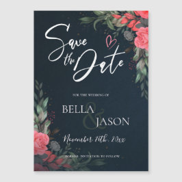 Elegant  Peach Oranje Floral Wedding