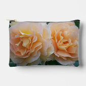 Elegant Peach Rozen Floral Etui (Voorkant)