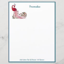 Elegant Peacock Bird Personaliseren