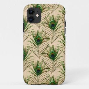 Elegant Peacock Feathers Chic Stylish Case-Mate iPhone Case
