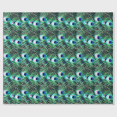 Elegant Peacock Feathers Pattern/House-of-Grosch Cadeaupapier (Vlak)