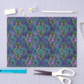 Elegant Peacock Feathers Tissuepapier (Craft)