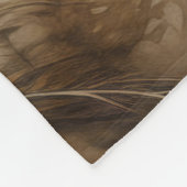  Elegant Peacock Fleece Deken (Hoek)