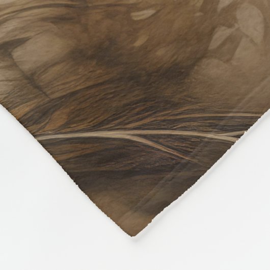  Elegant Peacock Fleece Deken (Hoek)