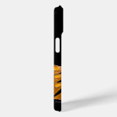 ELEGANT PEACOCK IN GEEL, RUBY MONOGRAM Case-Mate iPhone CASE (Achterkant / Rechts)