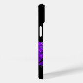 ELEGANT PEACOCK IN PAARS, AMETHYST MONOGRAM Case-Mate iPhone CASE (Achterkant / Rechts)