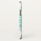 Elegant Peacock  Monogram Case-Mate iPhone Case (Achterkant / rechts)