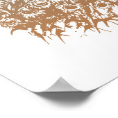 Elegant Peacock Poster (Hoek)