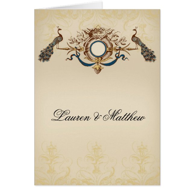 Elegant Peacock-thema (Voorkant)