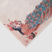 Elegant Peacock Tissuepapier (Detail)