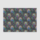 Elegant Peacock Tissuepapier (Voorkant)