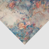 Elegant Peacock Tissuepapier (Detail)