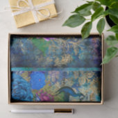 Elegant Peacock Tissuepapier (Geschenk)