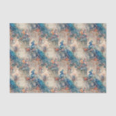 Elegant Peacock Tissuepapier (Voorkant)