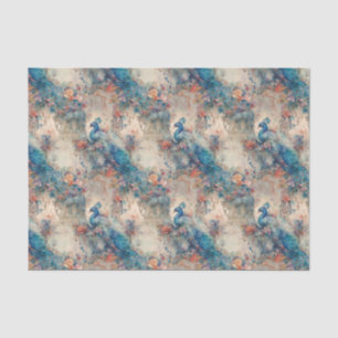 Elegant Peacock Tissuepapier