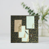 Elegant Peacock-uitnodigingen | IndianWeddingCards Kaart (Staand voorkant)