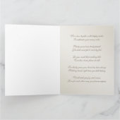 Elegant Pearl 30th Wedding Anniversary 8.5 X 11 Kaart (Binnen)