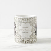 Elegant Pearl 30th Wedding Jubileum Foto Koffiemok (Center)