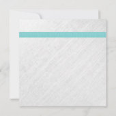 Elegant Pearl Bridal Shower Invitations Kaart (Achterkant)