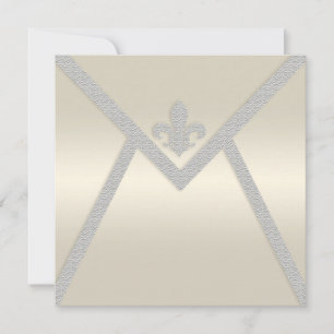 Elegant Pearl Envelope Wedding Invitations Kaart