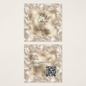 Elegant Pearl Folie Visitekaartje (Voorkant /achterkant)