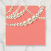 Elegant Pearl Gift Label - "To (Name), With Love" (Achterkant)