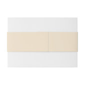 Elegant Pearl Gold Script Wedding Romantic Pearls Uitnodigingen Wikkel (Achterkant Voorbeeld)