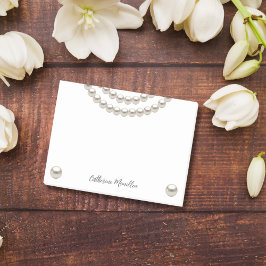Elegant Pearl Ketting Post-it® Notes