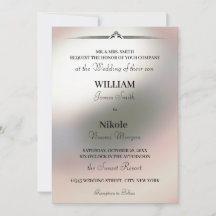 Elegant Pearl Minimalist Wedding