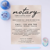 Elegant Pearl Notional Loan Agent Flyer (Enkel)