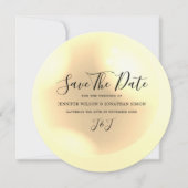 Elegant Pearl Simple Chic Save The Date (Voorkant)