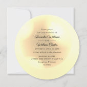 Elegant Pearl Simple Chic Wedding Invitation Save The Date (Voorkant)