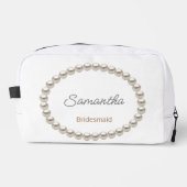 Elegant Pearl Vrijgezellenfeest Toilettasje (Voorkant)