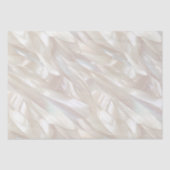 Elegant Pearl White Shell Abstract Tissuepapier (Voorkant)