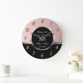 Elegant Pearls Diamonds 25th Wedding Jubileum Grote Klok (Huis)