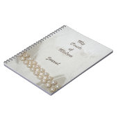 Elegant Pearls of Wisdom Journal Notitieboek (Linkerzijde)